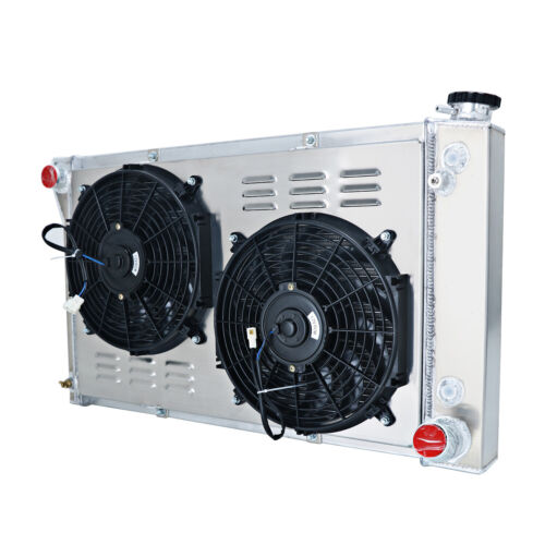 Radiador Aluminio 3 filas para Chevrolet 1967-1972 C/K C10 C20 C30 Pickup Cheyenne Silverado