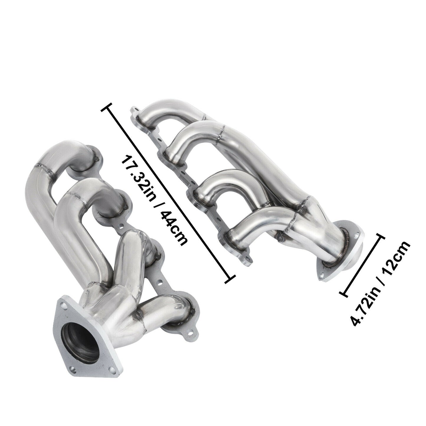 Headers Escape Chevrolet/GMC Silverado Sierra Tahoe Yukon 2000-2014 5.3 6.0 4.8 V8 - Cabezales Escape Deportivos