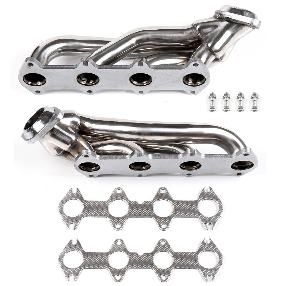 Headers Escape Ford F150 2004-1010 King Ranch Lariat 5.4L V8 Xl Xlt Acero Inoxidable