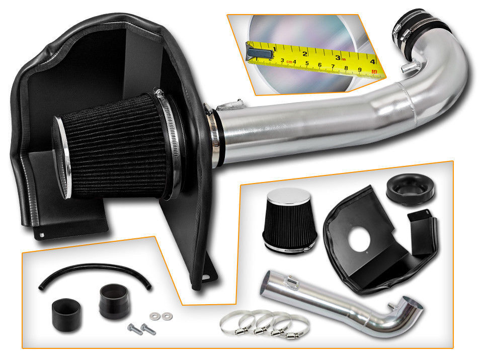 Cold Air Intake Filtro de Aire Alto Flujo Chevrolet Silverado 4.3 V6 2014-2018 Filtro Conico Deportivo