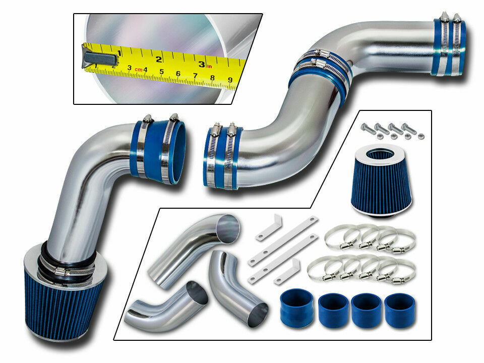 Cold Air Intake Filtro de Aire Deportivo de Alto Flujo Chevrolet Silverado V6 4.3L 1999-2007 Aumento de Potencia HP