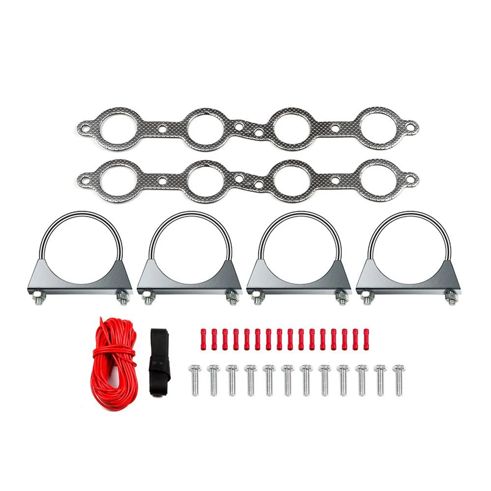 Headers Escape Chevrolet/GMC Silverado/Sierra/Tahoe/Yukon 4.8 5.3 6.0 V8 1999-2006 Tubería Y Incluida - Colector Deportivo