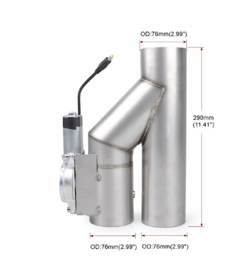 Valvula de Escape Cut Out Modulo Electronico 2.5 Control Automatico - Escape Deportivo