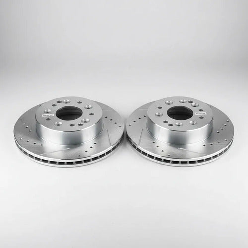 Discos Freno Delantero Powerstop Chevrolet Camaro Ranurados