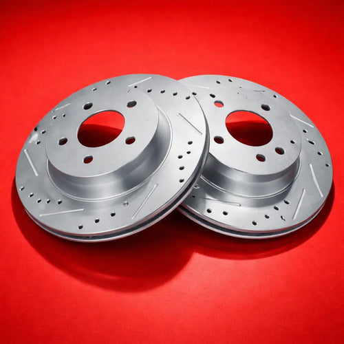 Discos Freno Traseros Ford Mustang 1994-2004 Perforados