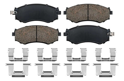 Kit Frenos Discos Ranurados Nissan Sentra 2000-2006 1.8l