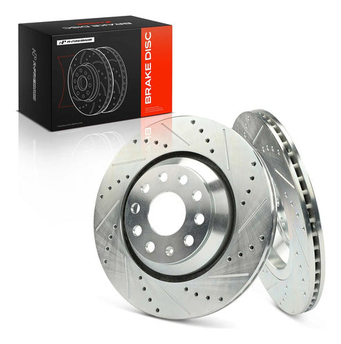 Disco Freno Trasero Ranurado Volkswagen Audi 2006-2023