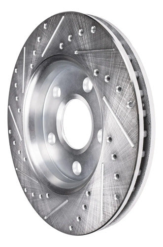 Discos Freno Ranurados Volkswagen Beetle Golf Jetta 99-10
