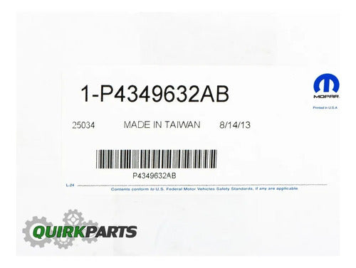 Tapas de Punterías Cromadas Small Block Dodge Plymouth Chrysler 318 340 360