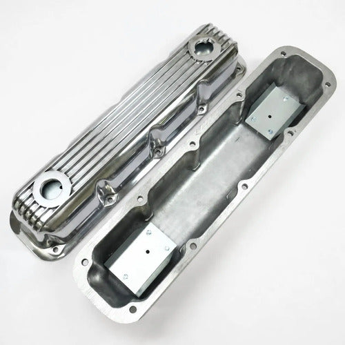 Tapas de Punterías Aluminio Con Aletas Dodge Jeep Ram Dakota Durango 5.2 5.9 Magnum