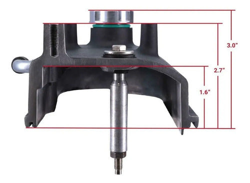 Tapas de Punterías Aluminio Altas Con Base de Bobinas Chevrolet GMC Cadillac 6.0 6.2 LS3