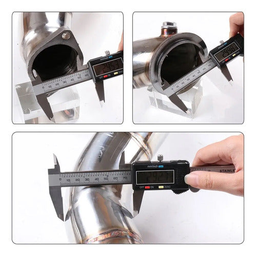 Downpipe Bmw 2/3/4 N54 135i 335i E82 E87 E81 E90 E92 E91 Cromado