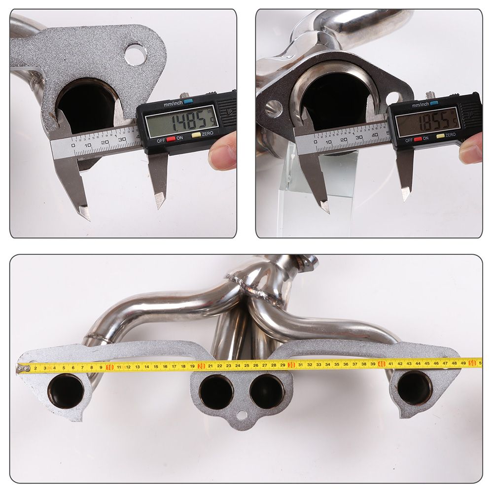 Headers Escape Dodge Dakota Jeep Wrangler 1991-2002 2.5L 4Cil - Manifold Deportivo