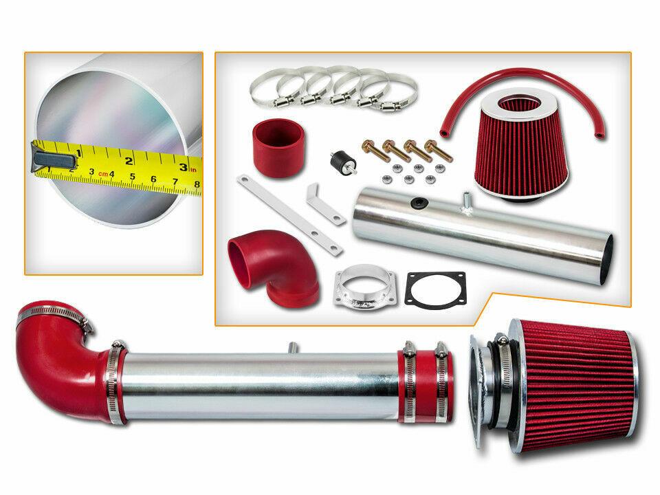 Cold Air Intake Filtro de Aire Deportivo Alto Flujo Conico Ford F150 Lobo 4.2L V6 1997-2003 Aumento Potencia HP