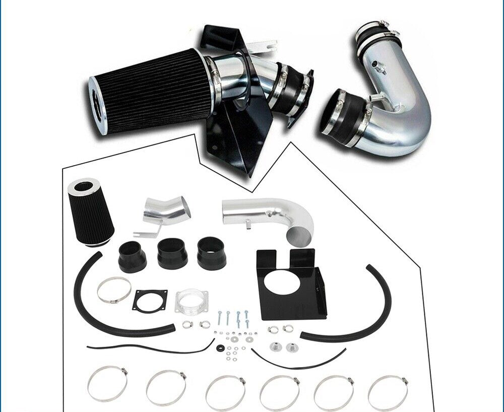 Cold Air Intake Filtro de Aire Deportivo Alto Flujo Ford F150 Lobo F250 4.6L 5.4L 1997-2003 Aumento Potencia HP
