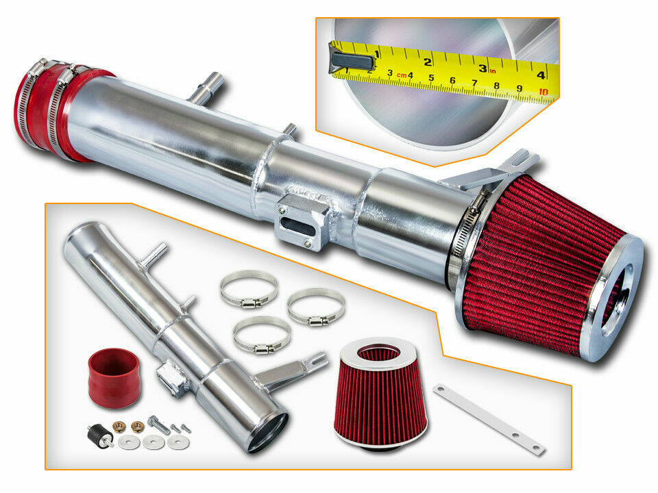 Cold Air Intake Filtro de Aire Deportivo Alto Flujo Ford Mustang V6 3.7L 2011-2014 Aumento Potencia