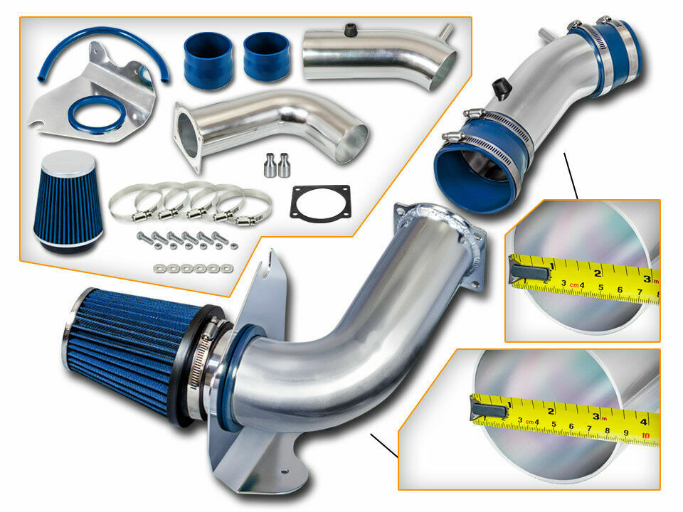 Cold Air Intake Filtro de Aire Deportivo Alto Flujo para Ford Mustang 3.8 V6 1996-1999 Aumento de potencia HP
