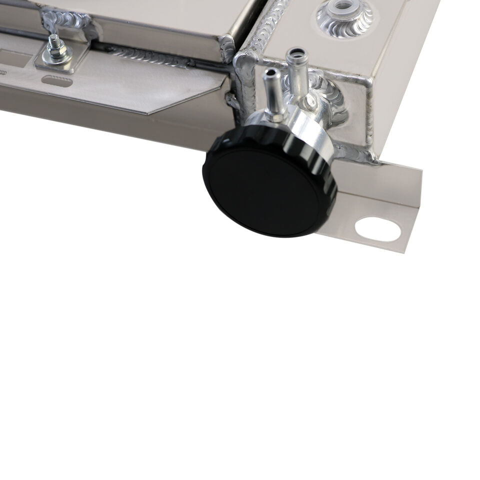 Radiador Aluminio para Ford F150 F250 F350 Bronco V8 5.0 5.8 7.5 - 3 Filas con Ventiladores y Tolva de Aluminio