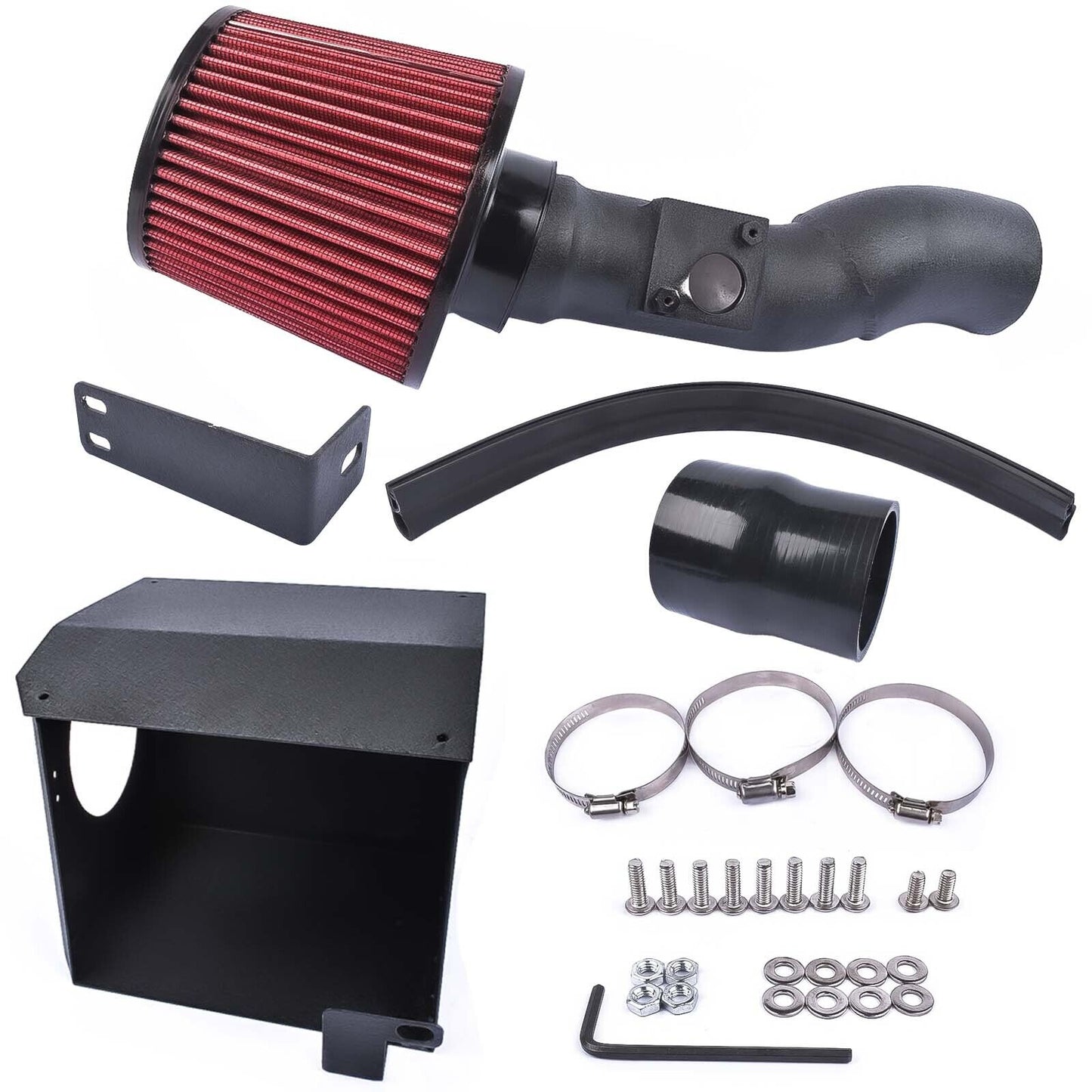 Cold Air Intake Filtro de Aire Deportivo Alto Flujo Honda Civic 1.5L 2016-2021 Intek Aumento Potencia HP