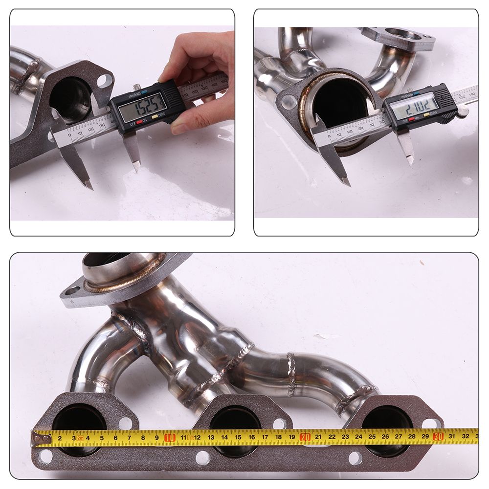 Headers Escape Jeep Wrangler/Sahara/Rubicon 2007-2011 3.8L V6 - Cabezales Deportivos Manifold