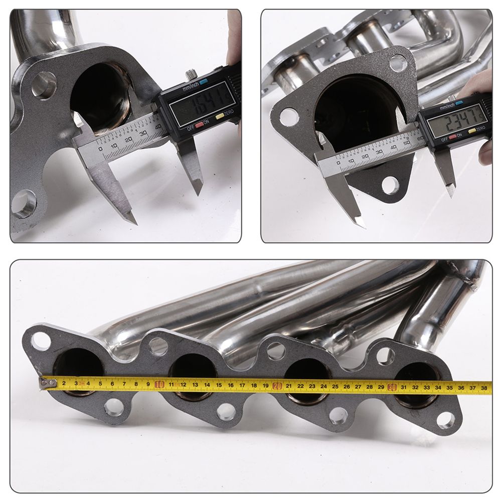 Headers Nissan 240SX 2.4L 1995-1998 S15 KA24 Acero Inoxidable - Colector Deporitvo