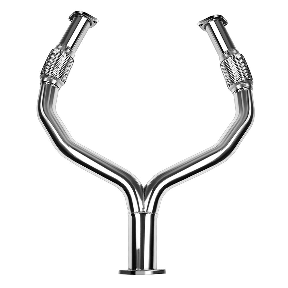 Downpipe Tuberia Escape Y-Pipe Nissan 370Z 3.5L V6 2009-2017 Aumento de Potencia Acero Inoxidable