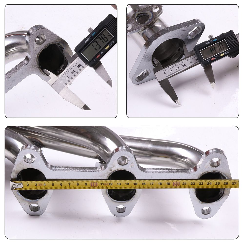 Headers Escape Toyota Tacoma/4runner Pickup V6 3.0L 1988-1995 Tuberia Incluida - Colector Deportivo