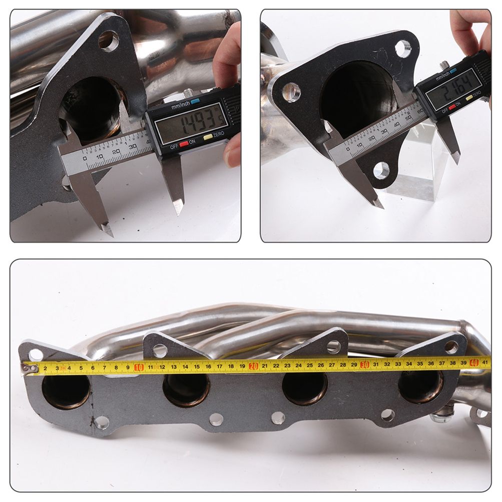 Headers Toyota Tundra Sequoia 4.7L 2000 2001 2002 2003 2004 Acero Inoxidable - Colector Escape Deportivo