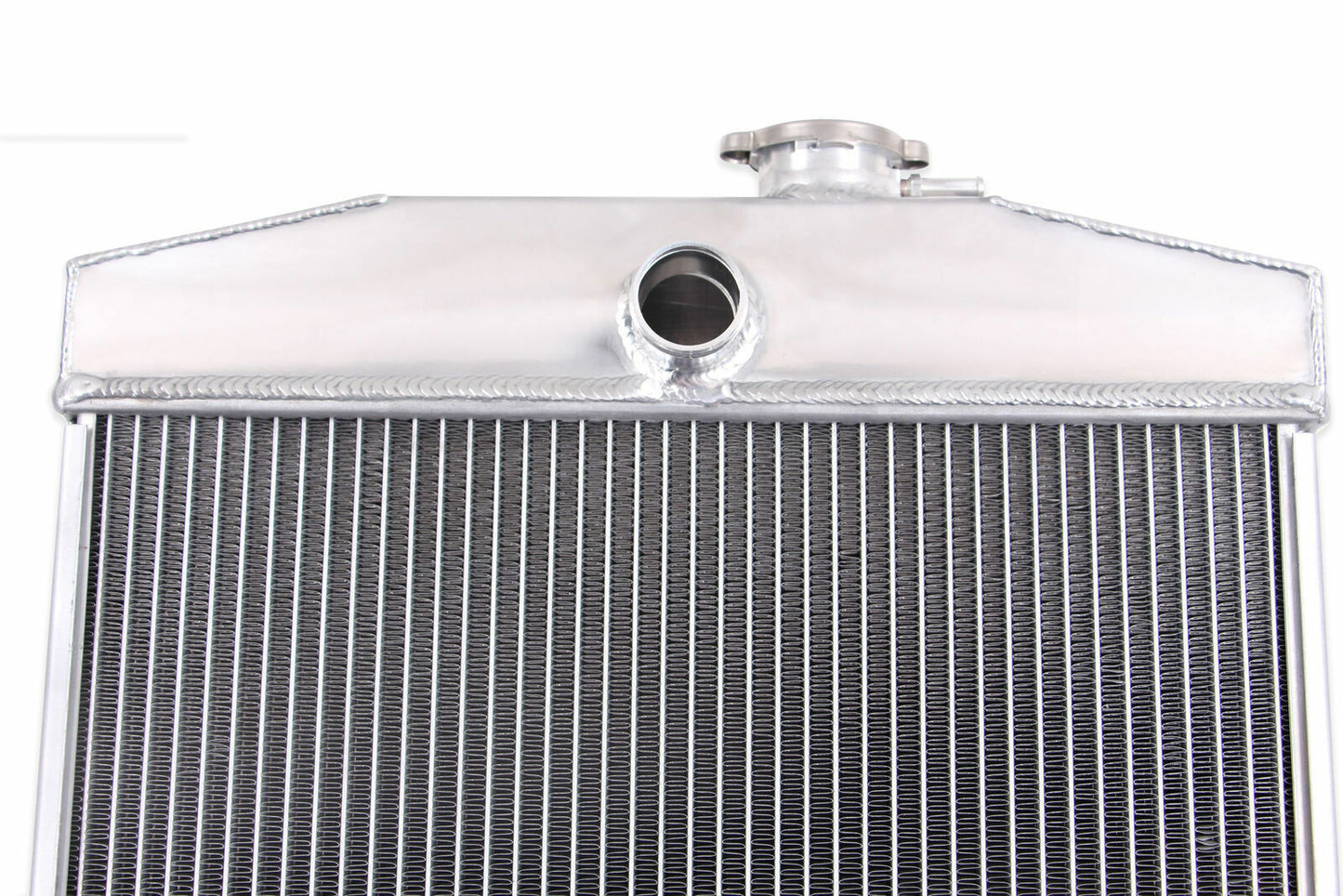 Radiador Aluminio Compatible con Jeep Willys CJ3 CJ5 CJ6 2.2 3.7 1959-1971 - Ideal para Restauracion
