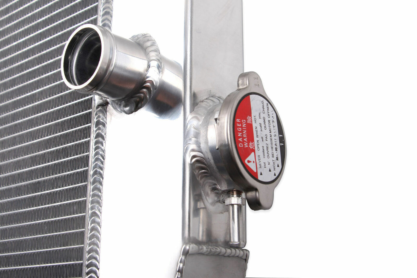 Radiador Aluminio Compatible con Jeep Willys CJ3 CJ5 CJ6 2.2 3.7 1959-1971 - Ideal para Restauracion