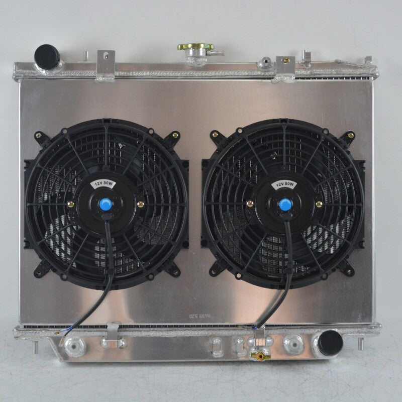 Radiador Aluminio Isuzu Rodeo Amigo Honda Passport 3.2 V6 1998-2004 + Tolva + Ventiladores