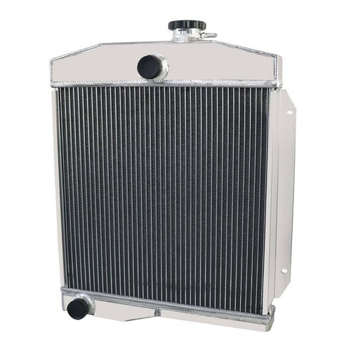 Radiador Aluminio Compatible con Jeep Willys CJ3 CJ5 CJ6 2.2 3.7 1959-1971 - Ideal para Restauracion