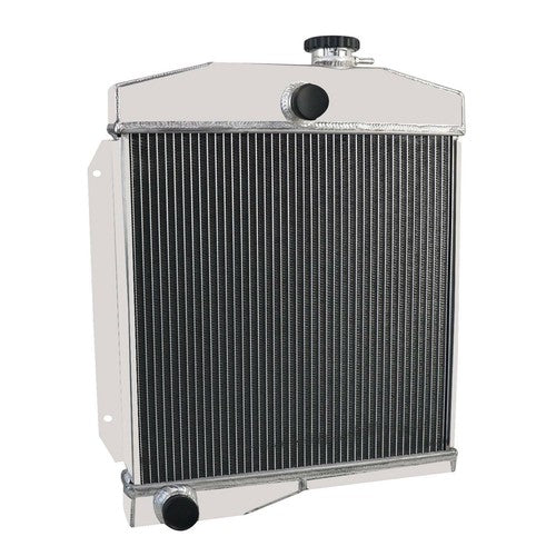 Radiador Aluminio Compatible con Jeep Willys CJ3 CJ5 CJ6 2.2 3.7 1959-1971 - Ideal para Restauracion