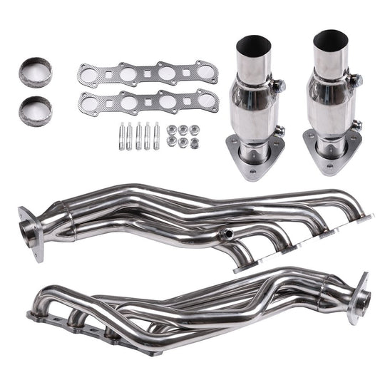 Headers Escape Ford F150 F250 5.4 V8 1997 1998 1999 2000 2001 2002 2003 - Colectores Largos Manifold Deportivo