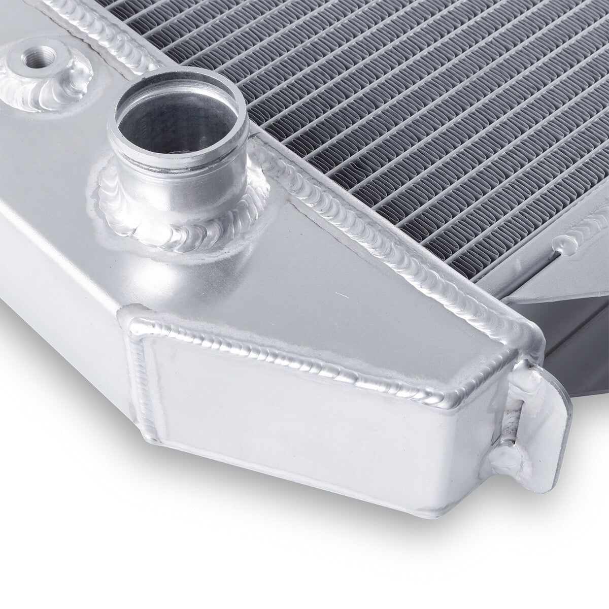 Radiador De Aluminio Ford Mustang Mercury Cougar 1971 1972 1973 - 3 Filas Restauracion Competencia