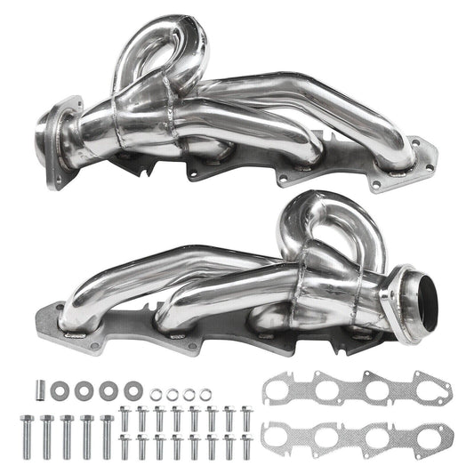 Headers Escape Dodge RAM 2009-2017 5.7 HEMI 4x4 4x2 V8 Cortos - Cabezales Deportivos Manifold