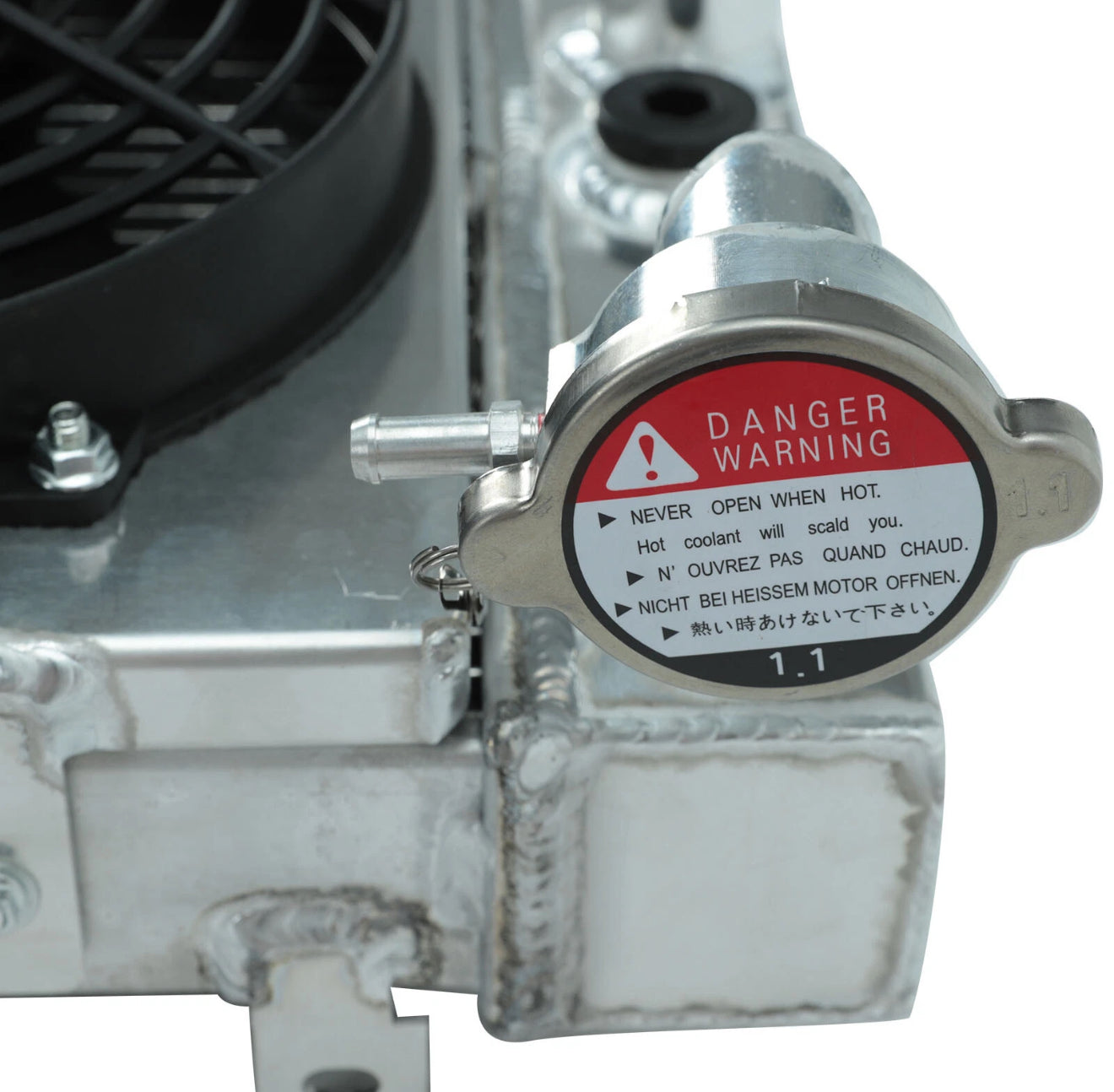 Radiador Aluminio Jeep Cherokee XJ Comanche 2.5 4.0 1984-2001 - Refrigeración aumentada