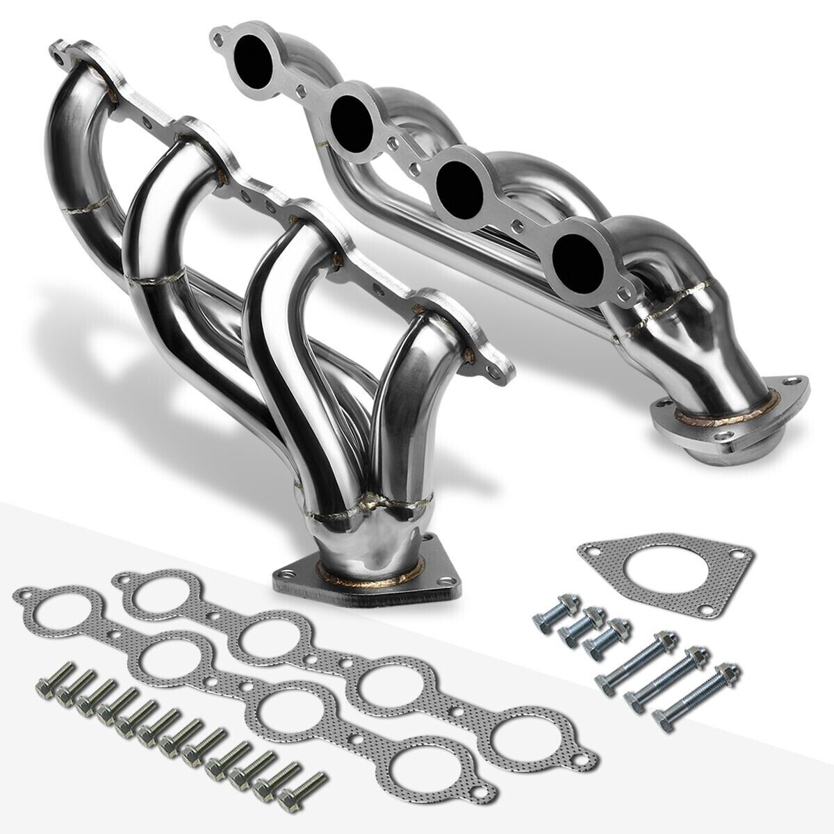 Headers Escape Chevrolet/GMC Silverado Sierra Tahoe Yukon 2000-2014 5.3 6.0 4.8 V8 - Cabezales Escape Deportivos