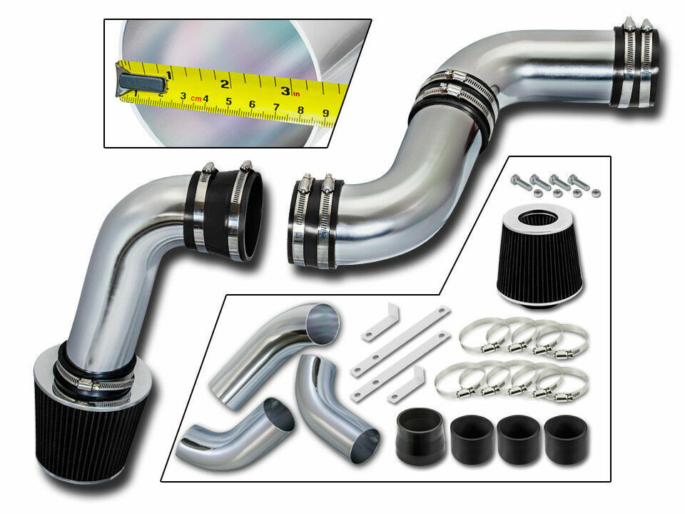 Cold Air Intake Filtro de Aire Deportivo de Alto Flujo Chevrolet Silverado V6 4.3L 1999-2007 Aumento de Potencia HP