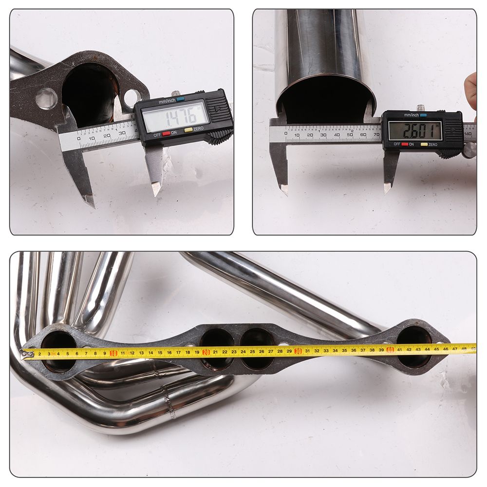 Headers Escape Chevrolet Camaro Malibu 1972-1987 5.7 5.0 350 305 V8 Largos - Colector Manifold Deportivo