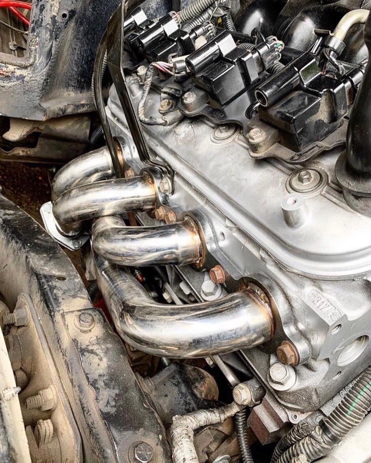 Headers Cortos Swap Conversion Chevrolet Ls1 Ls2 Ls3 Ls6 Ls7 5.0 5.3 6.0 6.2 Acero Inoxidable