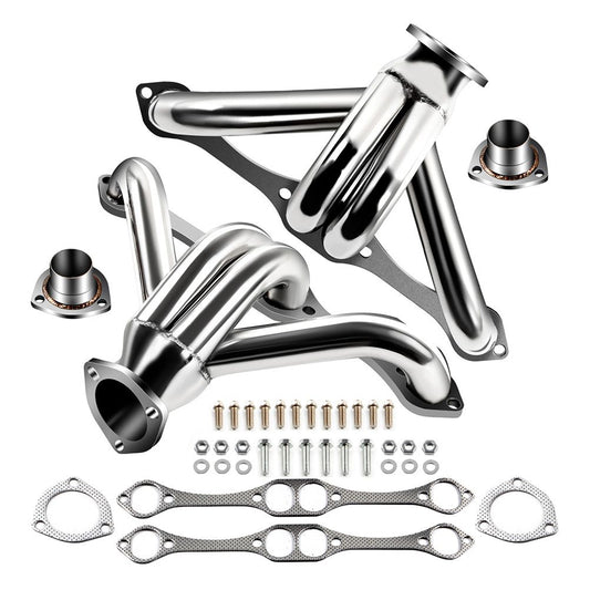 Headers Escape Chevrolet Motor 305 350 400 5.7 5.0 1967-1997 Tipo Huggers - Colector Deportivo