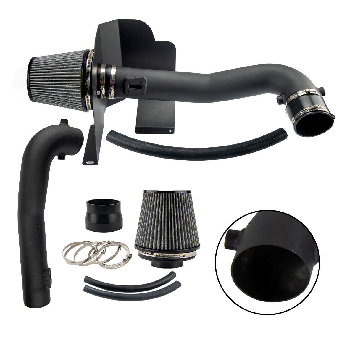 Cold Air Intake Filtro Deportivo de Aire Alto Flujo Chevrolet GMC Silverado Sierra Tahoe V8 5.3L/6.2L 2014-2018 Aumento Potencia