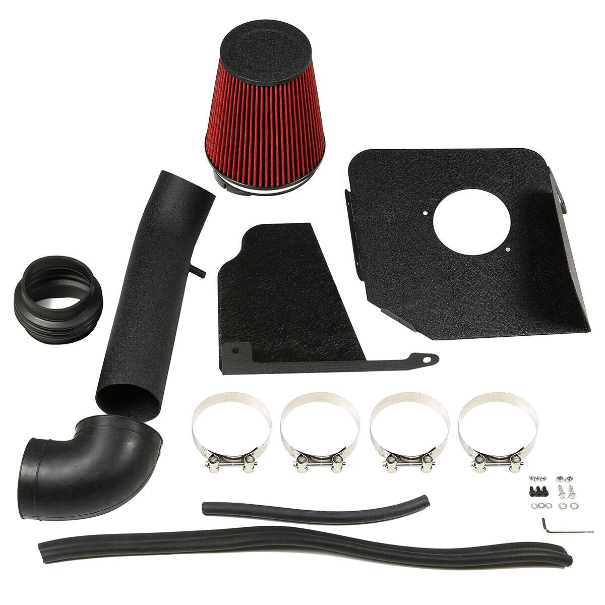 Cold Air Intake Filtro de Aire Deportivo Alto Flujo Chevrolet LS 4.8 5.3 6.0 2008 A 2009 Silverado Sierra Tahoe Yukon Aumento de Potencia HP