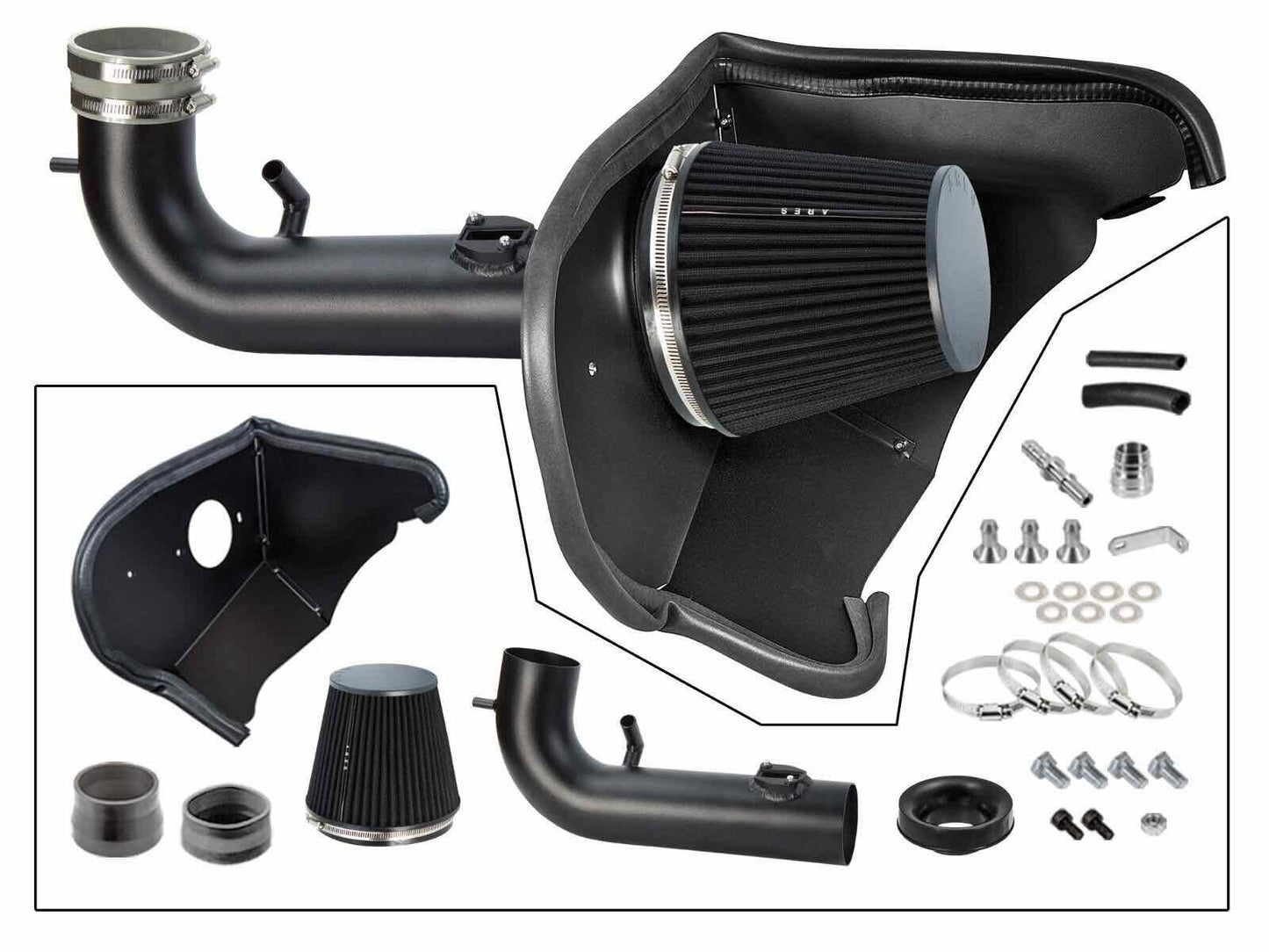 Air Intake Filtro de Aire Deportivo Alto Flujo Chevrolet Camaro V6  3.6L 2016-2021 Aumento Potencia HP