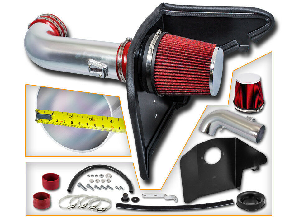 Cold Air Intake Filtro de Aire Alto Flujo Chevrolet Camaro V8 6.2L 2010-2015 Filtro con Sonido Deportivo Aumento de Potencia