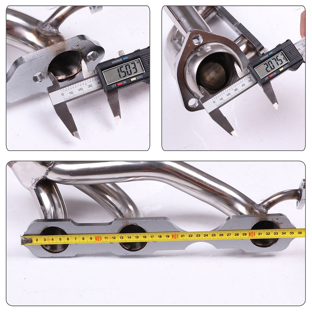 Headers Chevrolet/GMC Vortec 4.3 V6 1996-2001 S10 Blazer Sonoma 262 - Colectores Escape Deportivos