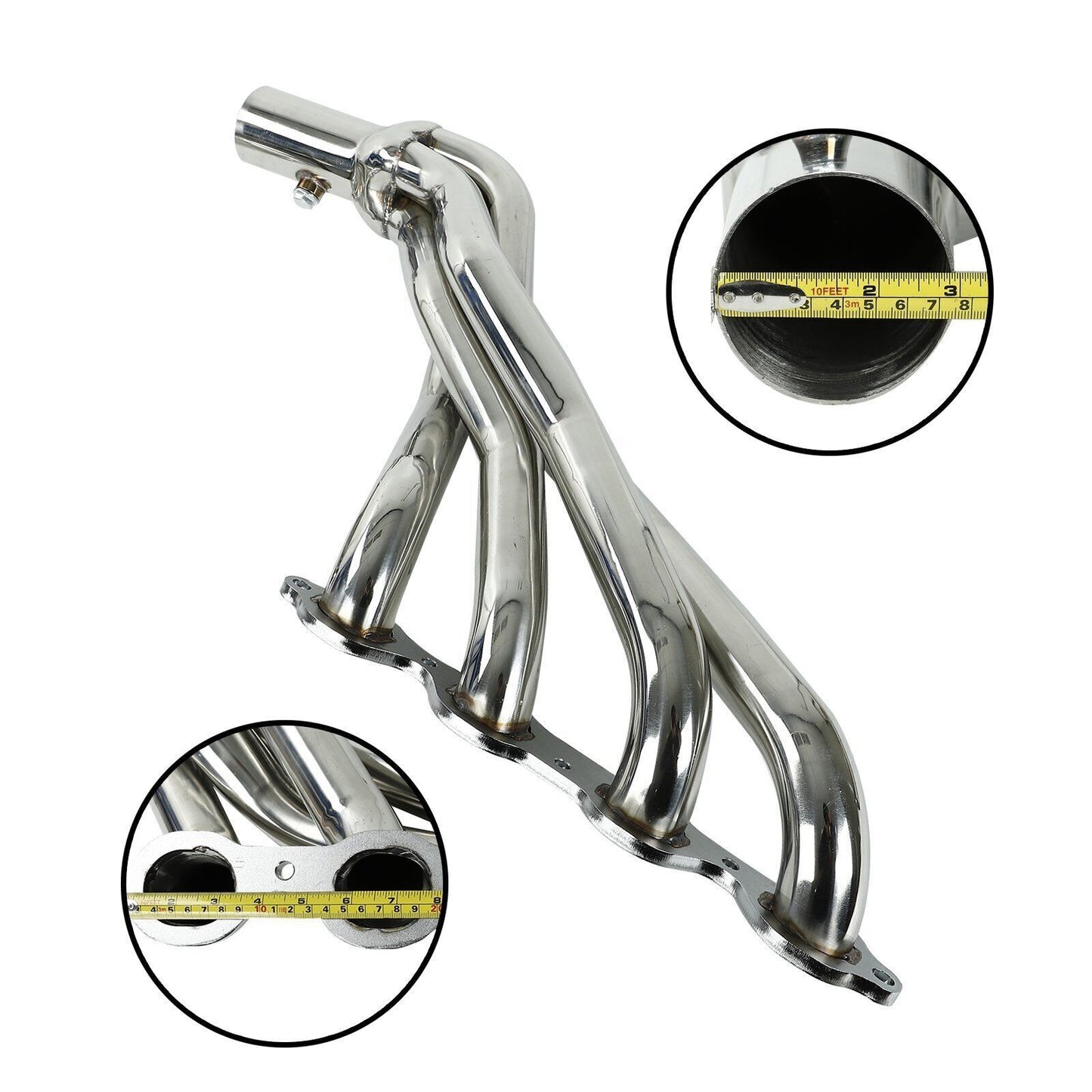 Headers Escape Chevrolet/GMC Silverado/Sierra 2014-2018 5.3L 6.2L - Colector Deportivo con Tubería