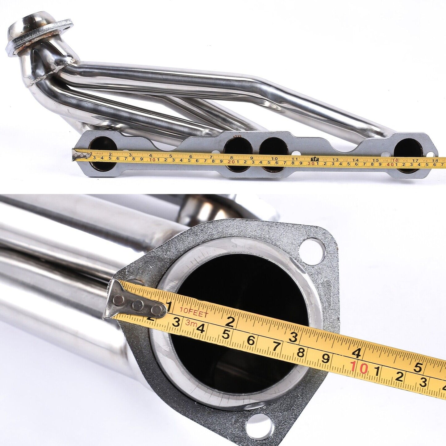 Headers Chevrolet Silverado Cheyenne 1988-1998 350 305 5.0 5.7 TBI - Escapes Acero Inoxidable Deportivo