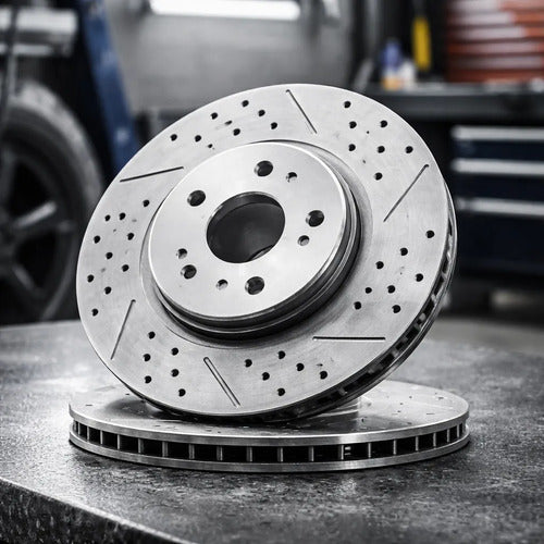 Discos Freno Perforados Lexus Gx460 Toyota 4runner 2010-2024